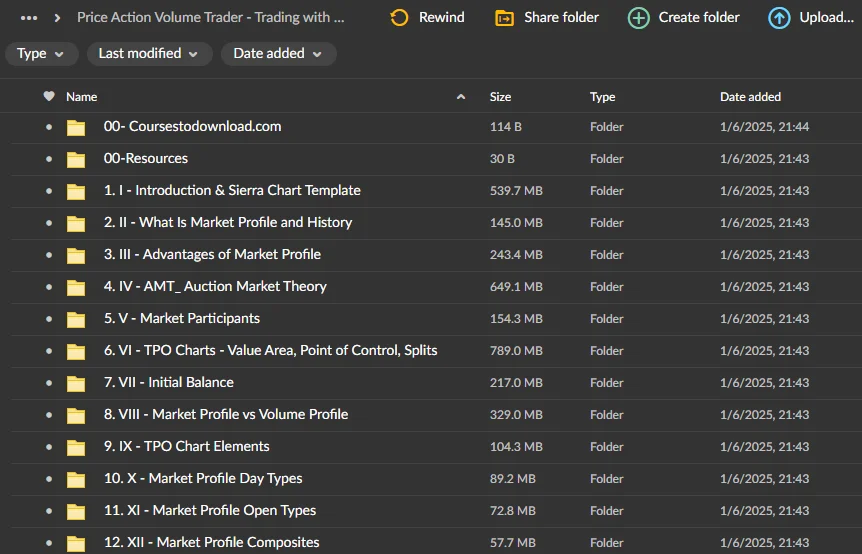 Price Action Volume Trader - Trading with Market and Volume Profile